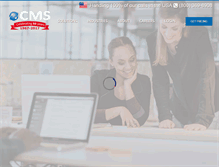 Tablet Screenshot of continentalmessage.com
